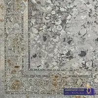 فرش مدرن 1200 شانه فیلی طرح عسل کد AF-1218