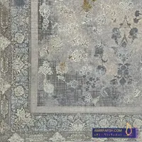 فرش مدرن 1200 شانه فیلی طرح همایون کد AF-1205