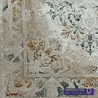 فرش مدرن 1200 شانه بژ طرح شکیبا کد AF-1206