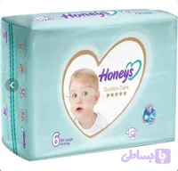 پوشک کودک هانیز سایز6 چسبی 24 عددی