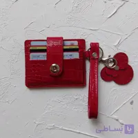 جاکارتی آویز دار چرم طبیعی ورنی دخترانه ریمانی