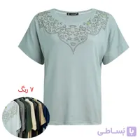تیشرت زنانه عمده کد 6122 | خرید عمده تی شرت زنانه
