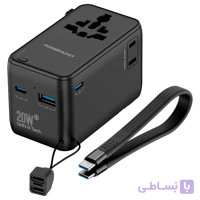 آداپتور + پاور بانک POWEROLOGY