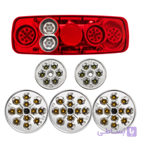 LED داخل چراغ خطر ده تن جدید بنزی