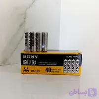 باتری قلم برند سونی بسته ۴۰ عددی