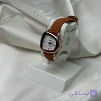 ساعت مچی فنسی بندچرم قهوه ای fencci