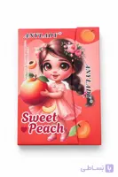 پالت سایه کتابی انی لیدی Sweet Peach طرح هلویی