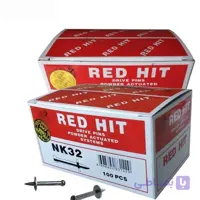 میخ و چاشنی ردهیت (RED HIT) مدل NK32 | بسته 100 عددی