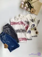 شلوارک جین اسپرت