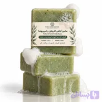 صابون گیاهی کلروفیل و اسپیرولینا