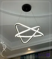 لوستر مدرن ستاره دوطرف نور
