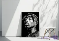 تابلو دکوراتیو Tupac Shakur | پوستر سیاه و سفید مینیمال