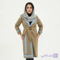 بارانی زنانه مدل ترکیب با جین