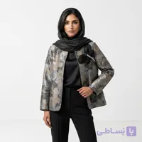 مانتو کتی زنانه طرح ابر و بادی مدل سنجاقک