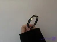 دستبند چرم لویی ویتان مشکی