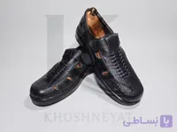 کفش مردانه تابستانی طبی چرمی کد 416