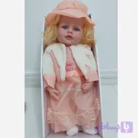 عروسک موزیکال دخترانه 3 آوازه 50 سانتی مو کاشت با جعبه ویترینی