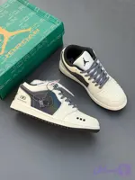 Nike Air Jordan 1 Custom Balenciaga sneakers نایک ایر جردن ۱ بدون ساق کاستوم بالنسیاگا