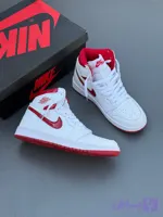 Nike Air Jordan 1 high نایک ایر جردن۱ ساقدار سفید قرمز