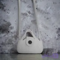 کیف دوشی بافتنی مینیمال مدل لونا | سبک، شیک و مناسب استفاده روزمره