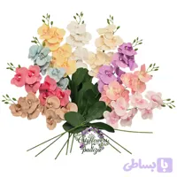 شاخه ارکیده پارچه ی