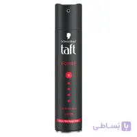 اسپری مو تافت پاور مشکی Taft Power حجم 250 میل