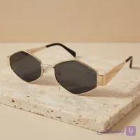 عینک آفتابی سلین CELINE استاندارد UV یونیسکس چند ضلعی رنگی