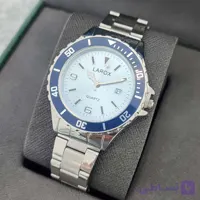 ساعت مردانه استیل لاروکس LAROX تاریخ دار