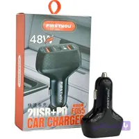 شارژر فندکی ۳پورت F055 FIRSTYOU