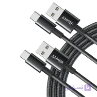 کابل تبدیل USB-A به USB-C انکر مدل Nylon A8173