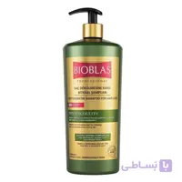شامپو بیوبلاس (Bioblas) مدل پروفسشنال (Professional) با فیتوکراتین – مخصوص موهای خشک و آسیب‌دیده – ۱۰۰۰ میلی‌لیتر