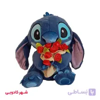 عروسک استیچ گل بدست