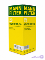 فیلتر گازوئیل برند MANN کد WDK 11 102 / 28 ولوو یورو 5