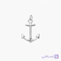 آویز گردنبند نقره مردانه مدل لنگر