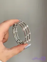 دستبند تنیسی مرواریدی دخترانه