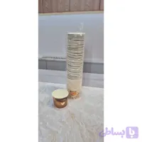 لیوان کاغذی 2 کاپ ( پس کرایه)
