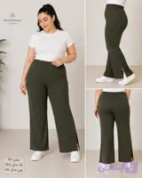 شلوار کبریتی دمپا چاک قواره دار و لطیف