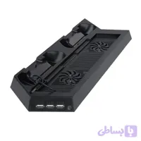 فن خنک کننده و پایه شارژر پلی استیشن 4 دابی مدل TP4-023B