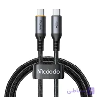 کابل شارژ سریع هوشمند تایپ سی به تایپ سی 100 وات قطع کن اتومات مک دودو مدل Mcdodo CA-2040