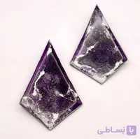 گوشواره رزینی شکیبا تک نسخه خاص و سبک