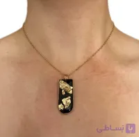 گردنبند دستساز شکیبا با طراحی شیک و خاص