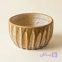کاسه شاتو سفالی لعابدار