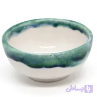 کاسه ماستخوری سرامیکی کوچک طرح لعاب نفوذی