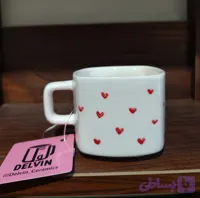 ماگ سرامیکی قلبی آذر سرامیک