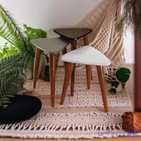 میزعسلی مینیمال /زیرگلدونی جدید 324 کد17