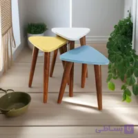 میز عسلی فانتزی رنگی 324کد86