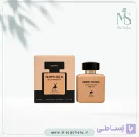 عطر ادکلن الحمبرا مدل ناریسا پیچ (نارسیسو پودری)