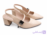 کفش مجلسی زنانه Miu Miu مدل پاشنه ۵ سانتی ورنی