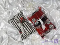 جا دستمال کاغذی با پارچه سنتی