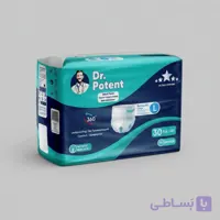 پوشک شورتی بزرگسال دکتر پوتنت (Dr. Potent)مدل اولترا کامفورت ، سایز XL بسته 30عددی